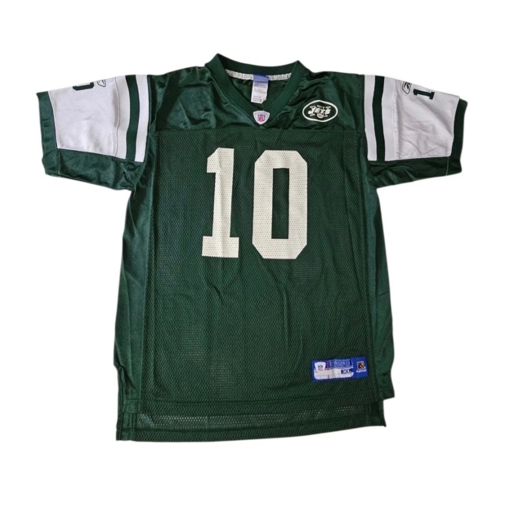 Chad Pennington New York Jets Reebok NFL Football Green Jersey Youth XL 18-20